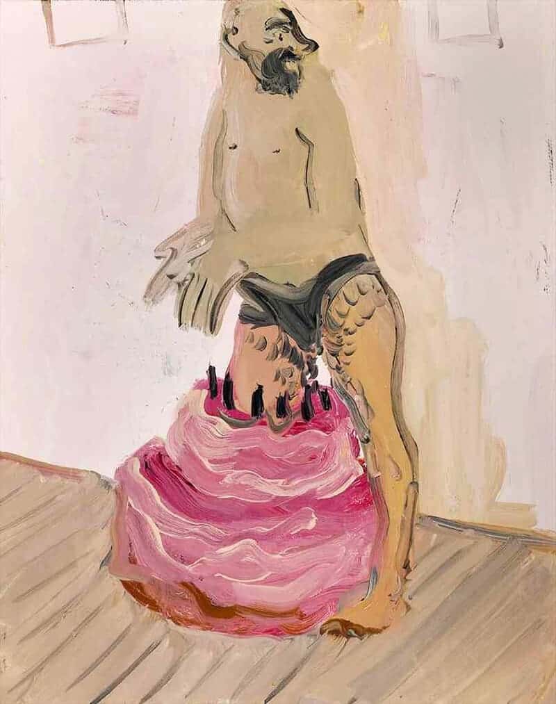 Tala Madani, 'Diving in Cake', 2006
