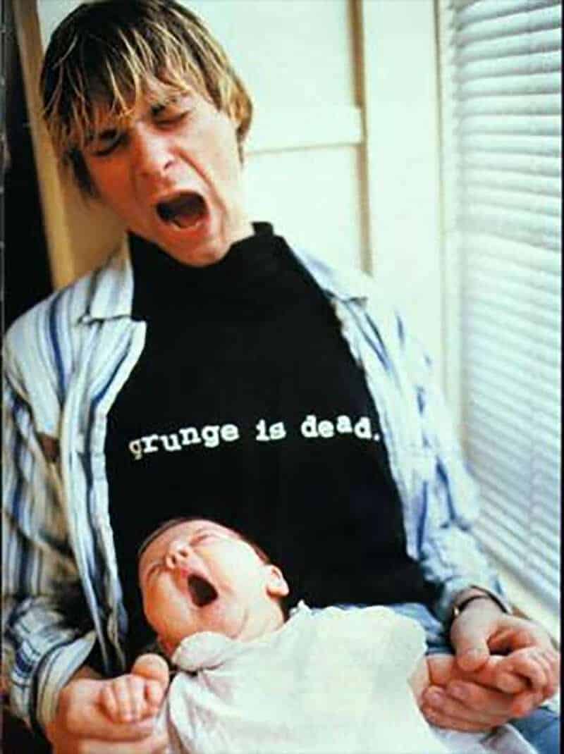 Kurt Cobain of Nirvana