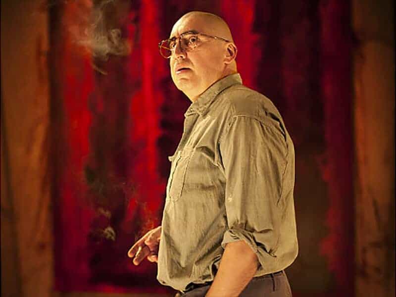 Alfred Molina playing Mark Rothko in John Logan's play 'Red'