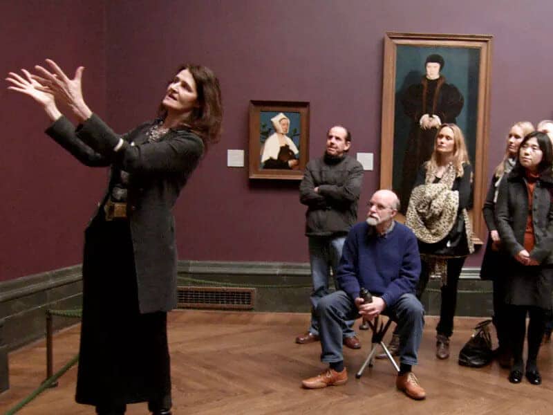 A still from Frederick Wiseman’s film National Gallery (2014). Image: © Frederick Wiseman Courtesy Zipporah Films/Soda Pictures/Doc & Film