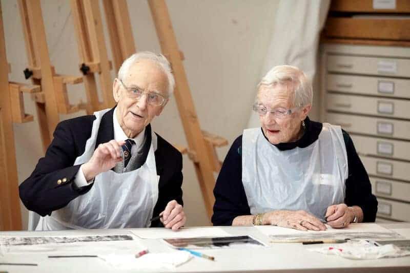 ‘Good Times: Art for Older People’ is a Dulwich Picture Gallery programme, working with day centres, community centres and care homes. Photo: Dulwich Picture Gallery, London